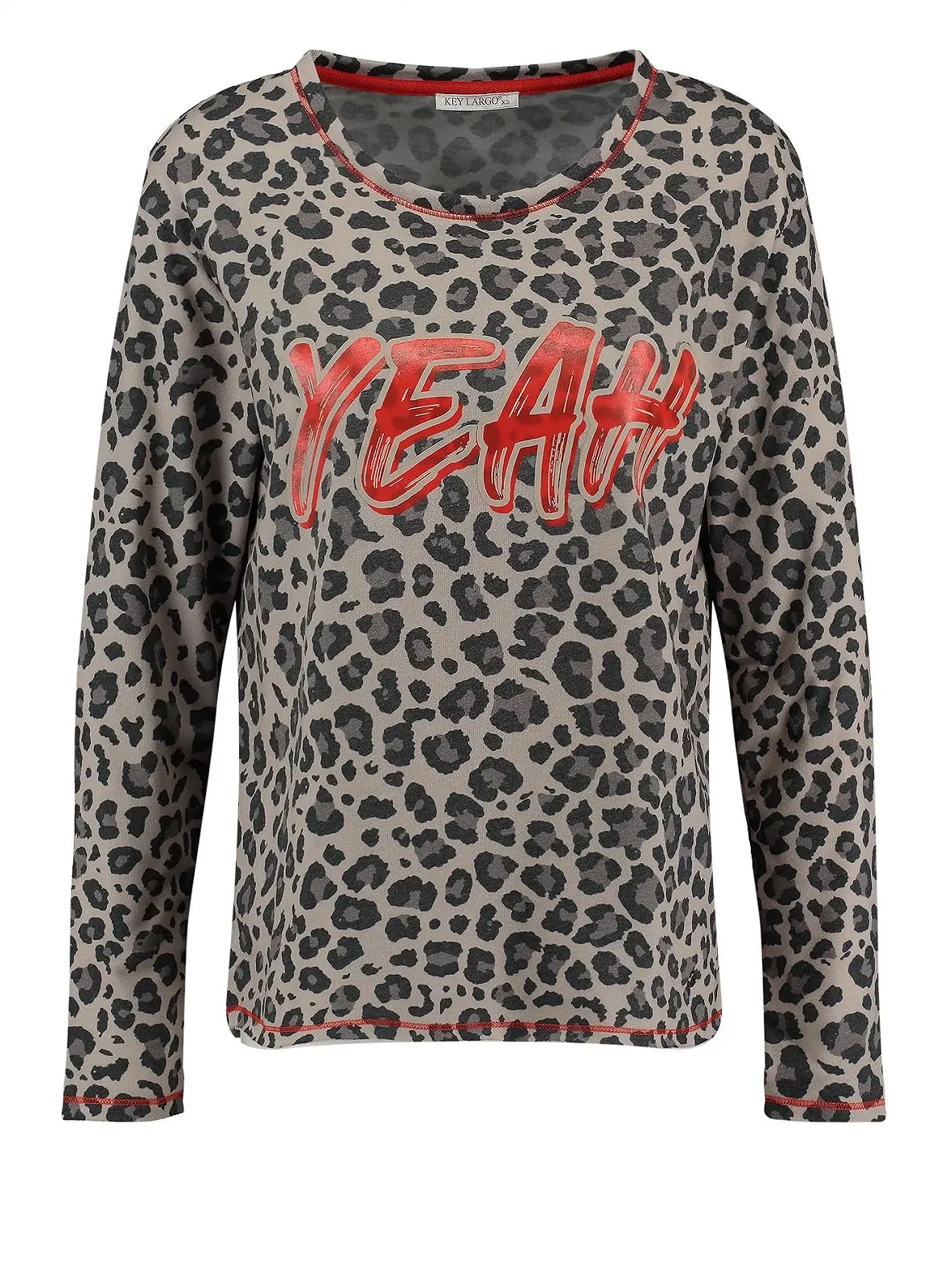 Женский свитшот KEY LARGO Hello Round, фото №1