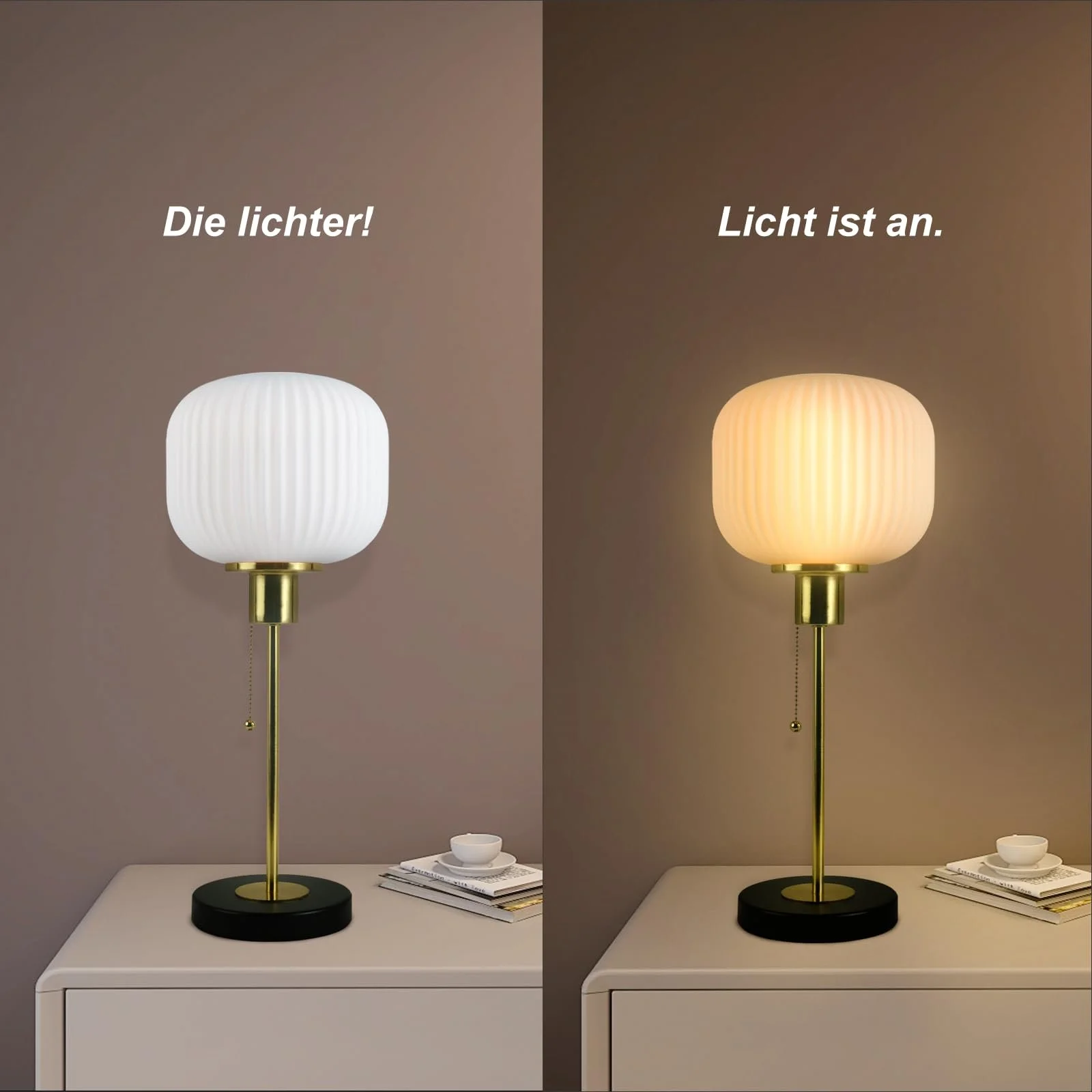 Настільна лампа himmel Lanterns 60 Вт Антична латунь, фото №2