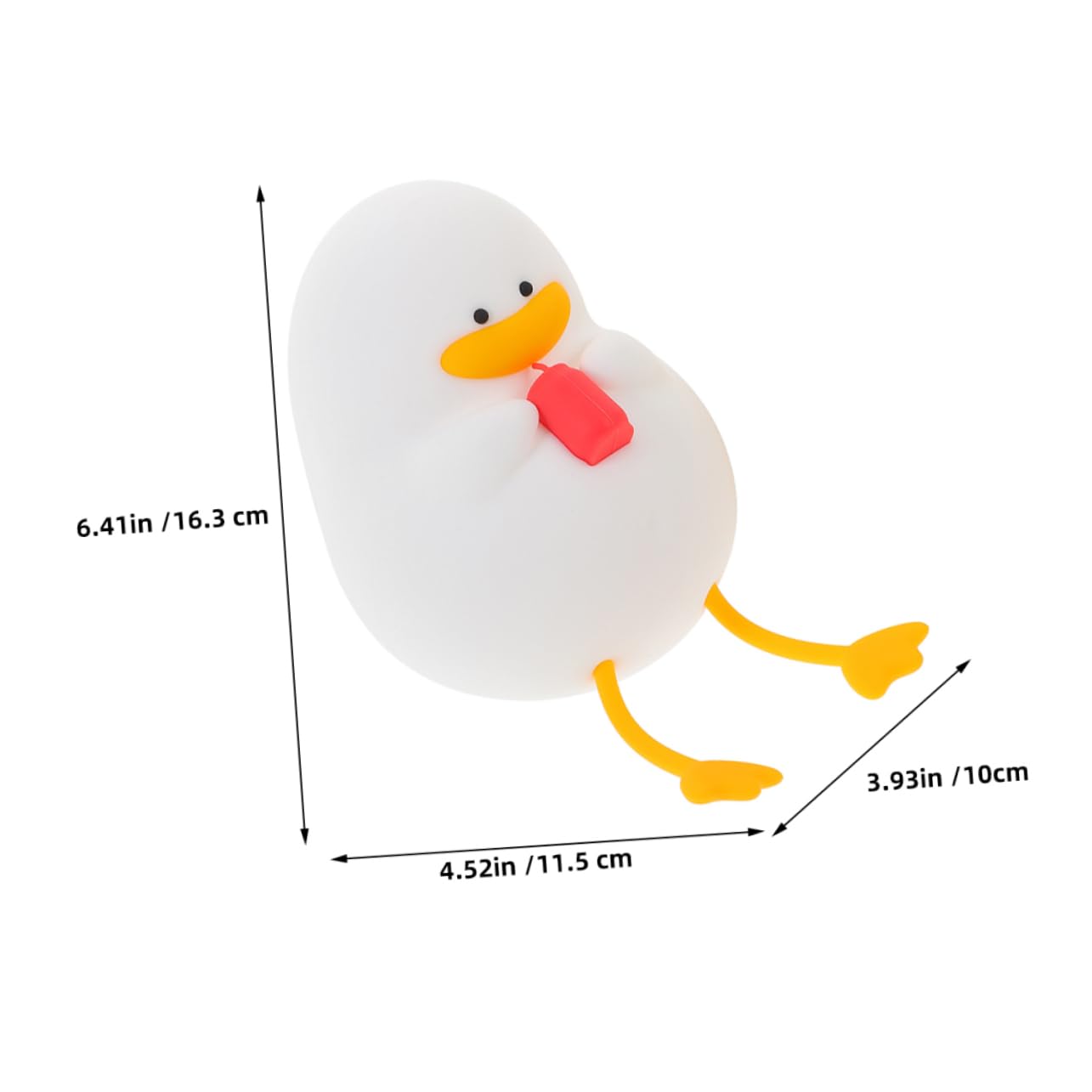 Нічник Ciieeo Enten Nachtlicht Entenförмний LED Нічник Жовтий, фото №7
