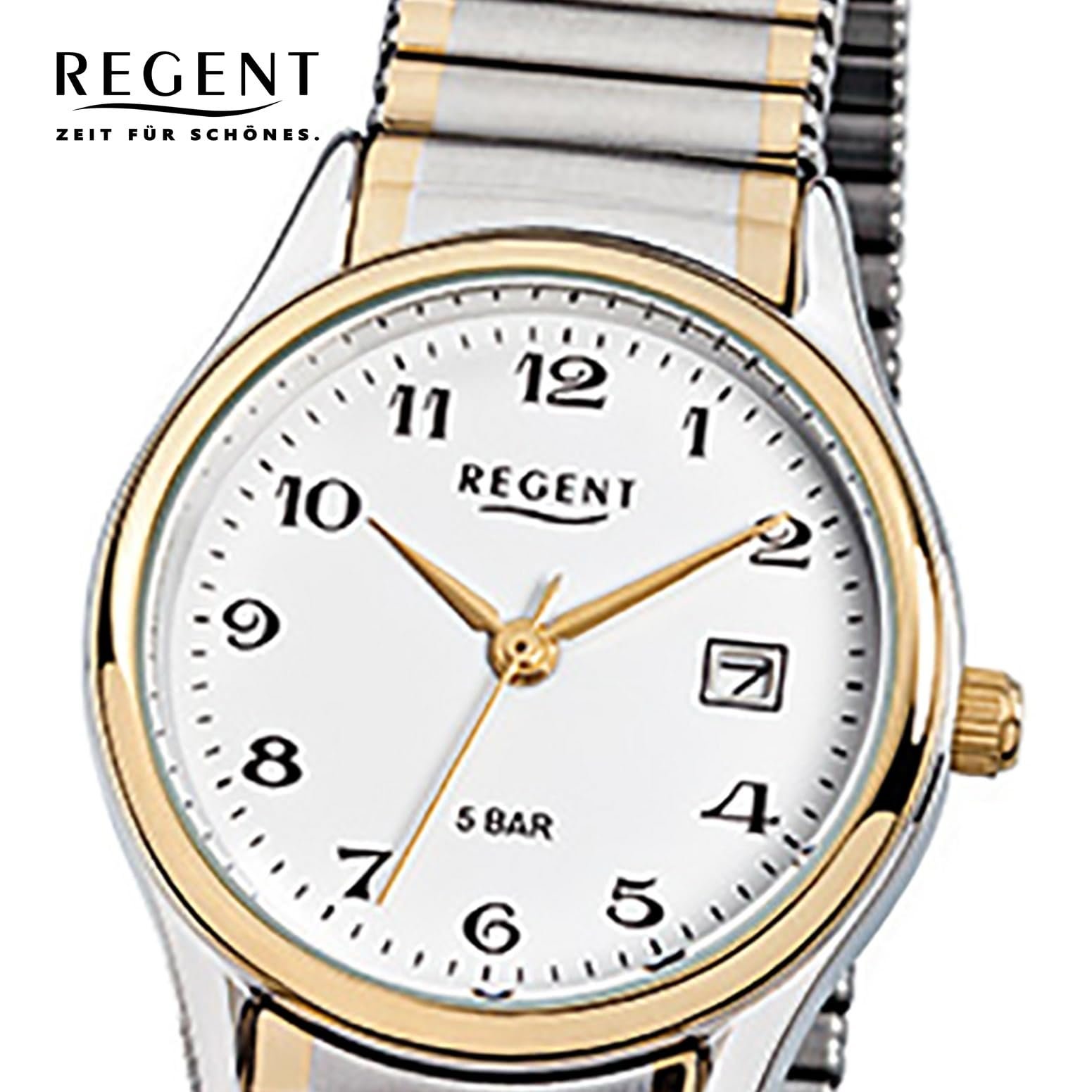 Часы REGENT Classic 75504199 серебряный, фото №5 Часы REGENT Classic 75504199 серебряный, фото №5