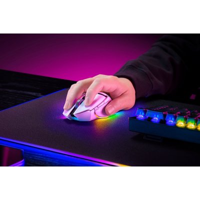 Мышка Razer Basilisk V3 Pro 35K Wireless/Bluetooth White (RZ01-05240200-R3G1), фото №10 Мышка Razer Basilisk V3 Pro 35K Wireless/Bluetooth White (RZ01-05240200-R3G1), фото №10