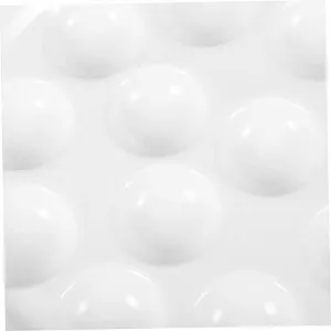 Форма для запікання равликів Керамічна З отворами Білий synthetic.ua - Фото 1