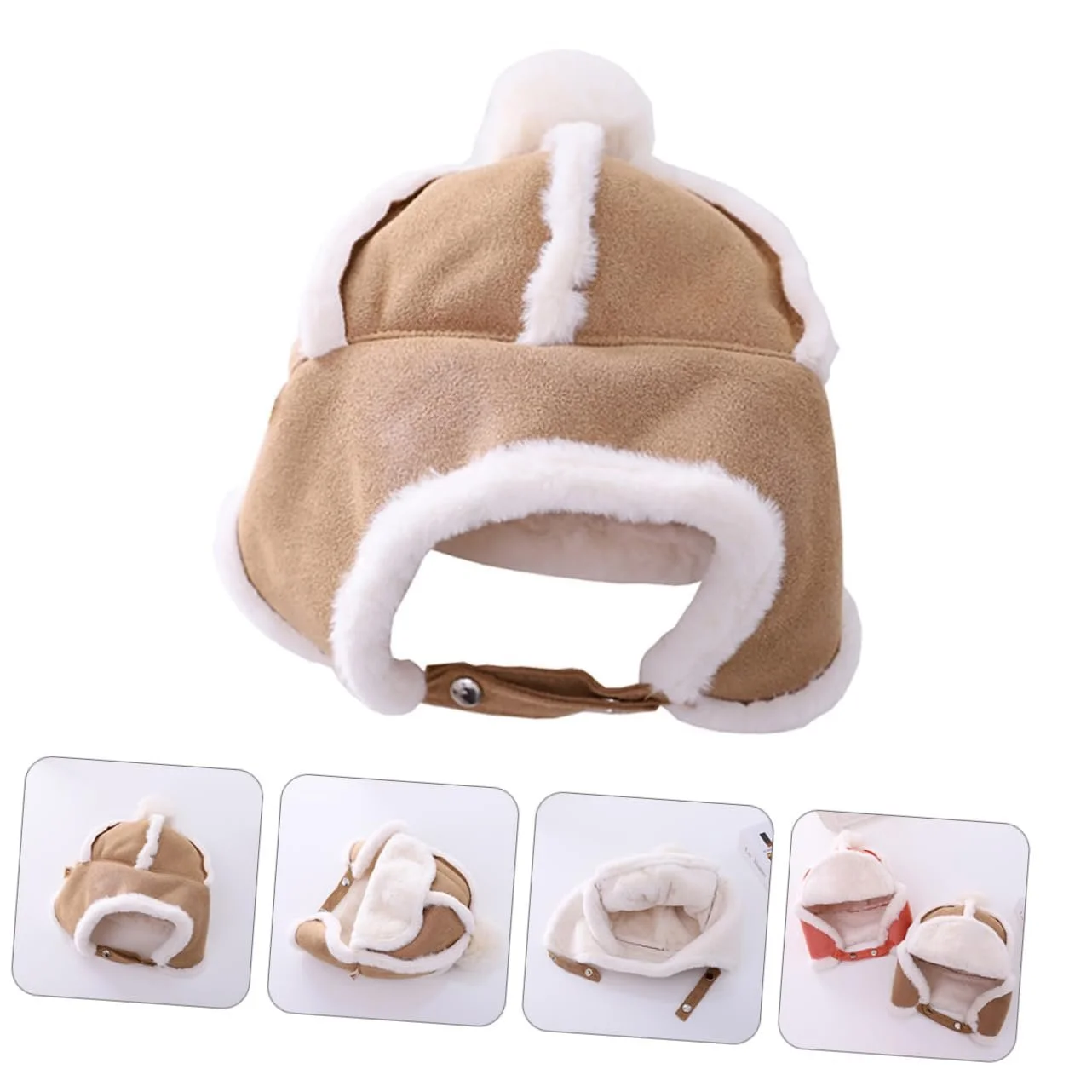 Плюшева Дитяча Шапка CALLARON М'яка, фото №8 Плюшева Дитяча Шапка CALLARON М'яка, фото №8