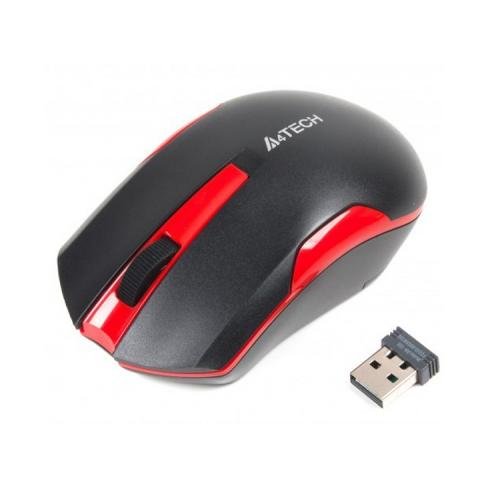 Мышка A4Tech G3-200N Black+Red, фото №1