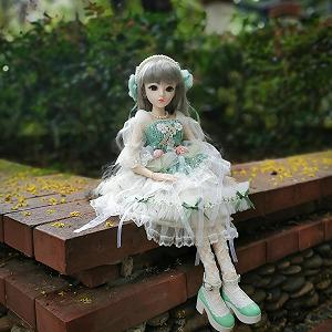 Лялька EVA BJD 1/3 BJD Doll Ball Mechanical Articulated 61 см Принцеса SD з макіяжем + Повний набір аксесуарів (Sylph) synthetic.ua - Фото 1