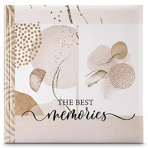 Фотоальбом Hama Вставной/Наклейной/Книга для фотографий 10 x 15 см, 80 страниц, 30 x 30 см Бежевый - Фото 1