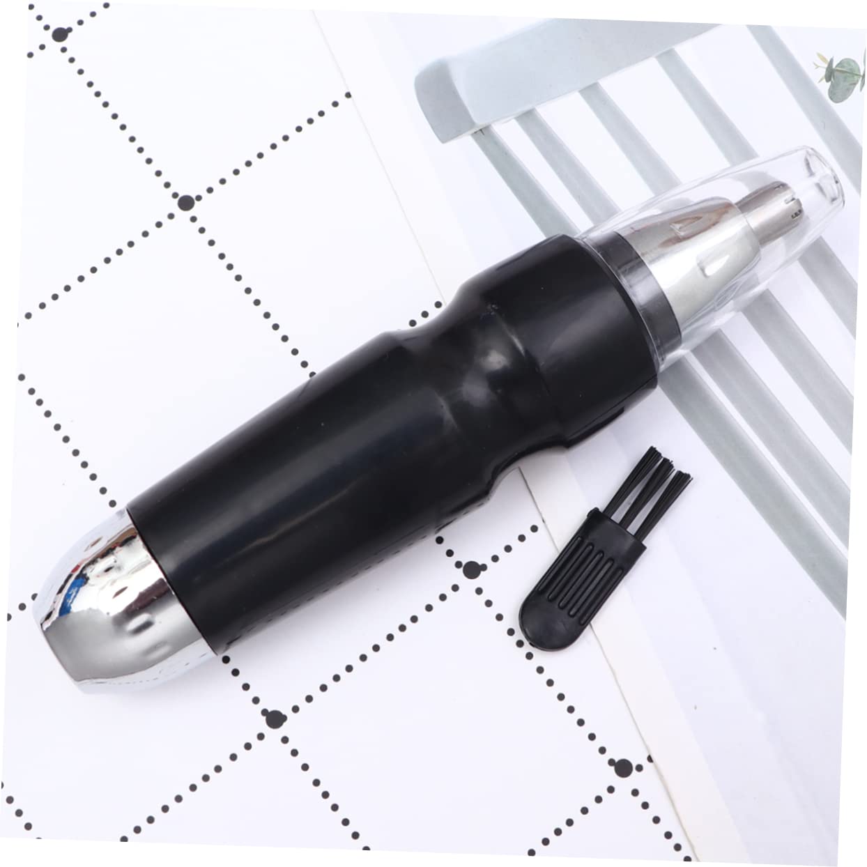 Триммер MERRYHAPY Electric Nose Hair Trimmer Electric Nail Hair Trimmer Device Black, фото №4