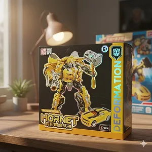 Трансформер автобот Бамблби Bumblebee машинка робот 23 см - Фото 1