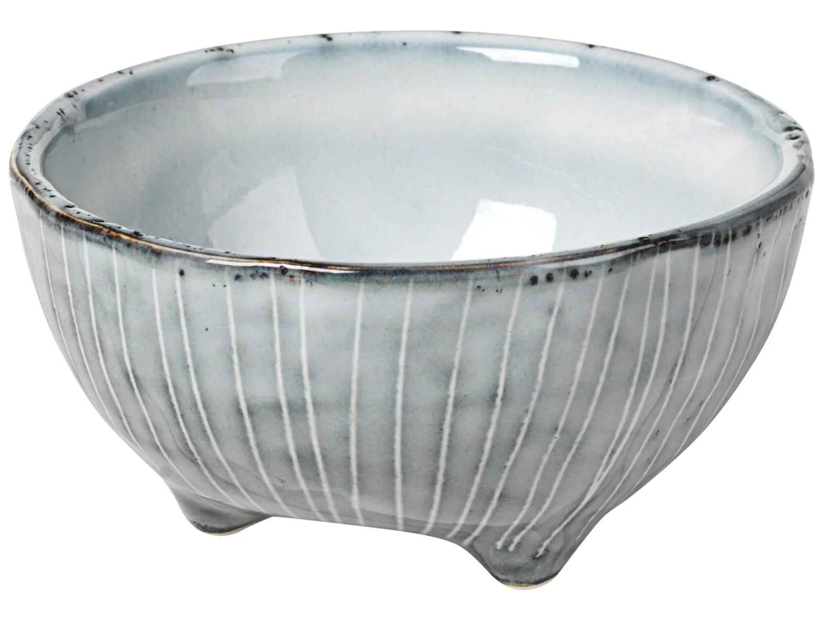 Миска Broste Copenhagen Nordic Sea L с маленькими ножками 11 см, фото №1