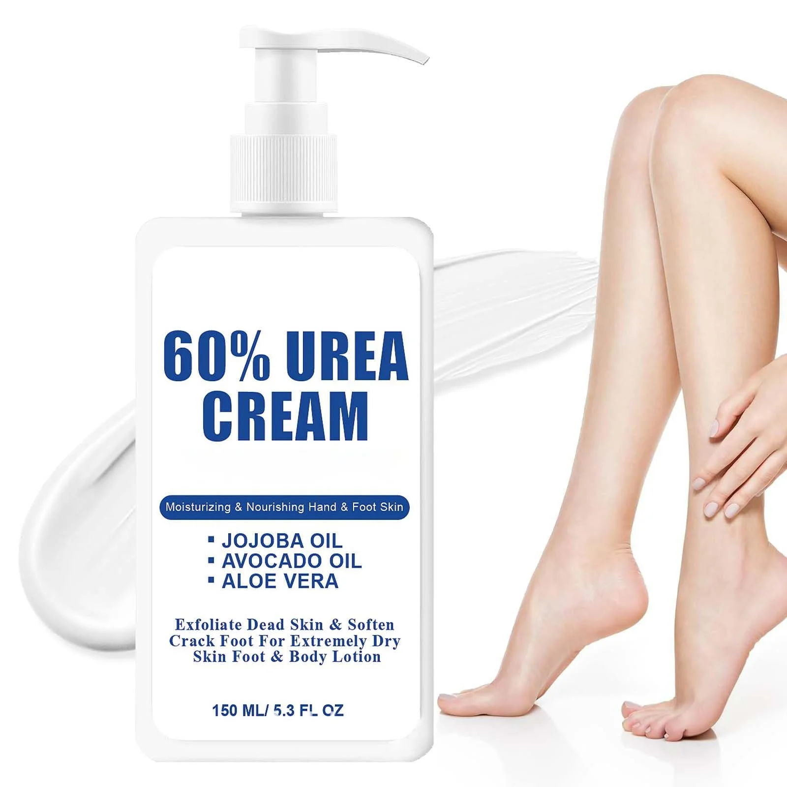 Крем для ног High Urea 60% от трещин и мозолей с 2% формулой для рук и тела 150 мл, фото №1