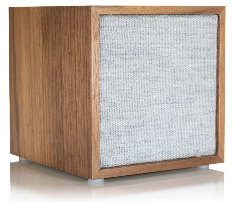 Портативна колонка Tivoli Audio Art Line Cube / Wi-Fi / Bluetooth / до 8 годин відтворення / Горіховий/Сірий, фото №3