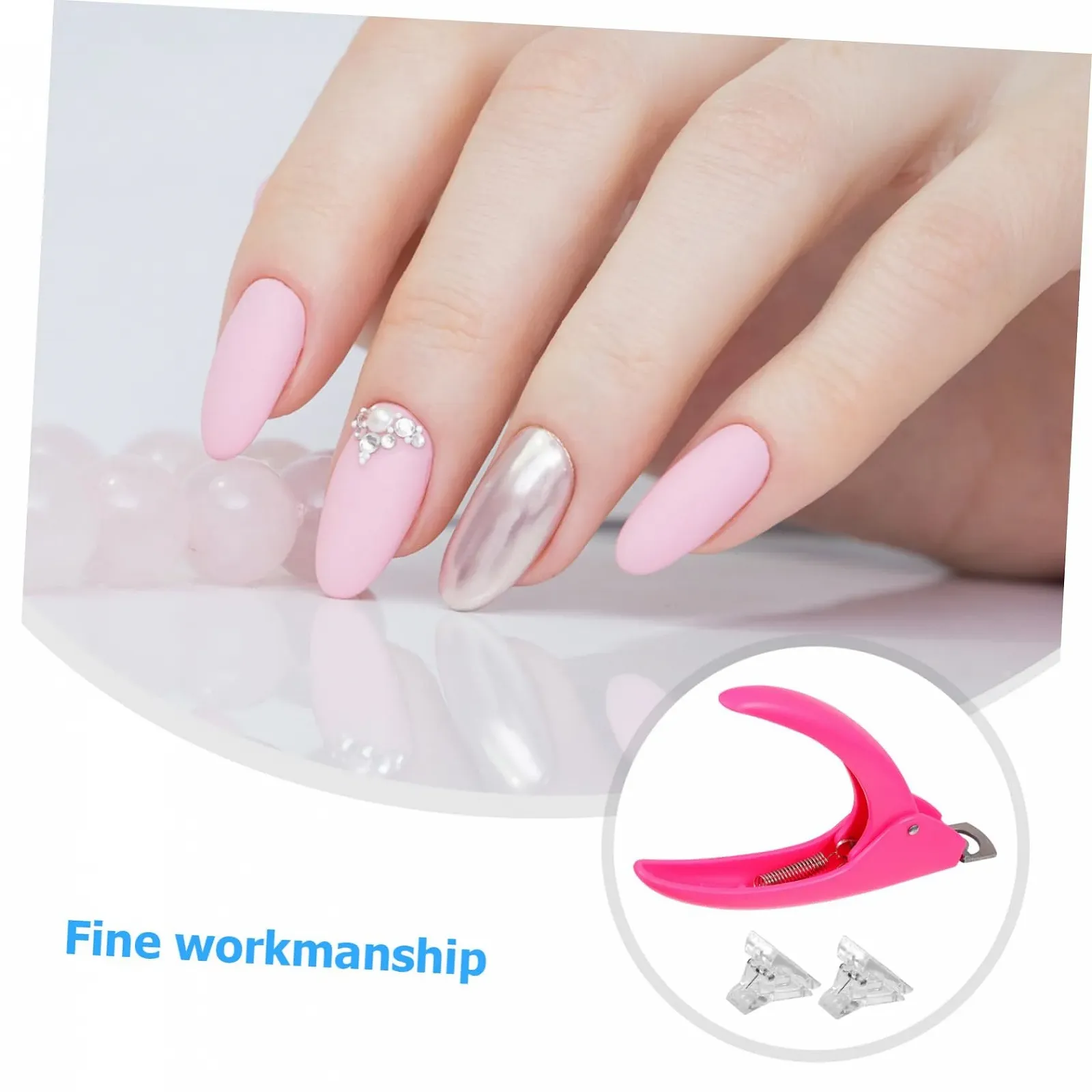 Набор клипс для дизайна ногтей PACKOVE, фото №5