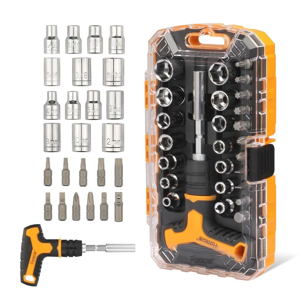 Набір викруток Hoteche 26 шт. T-Handle Викрутка та набір насадок, фото №1