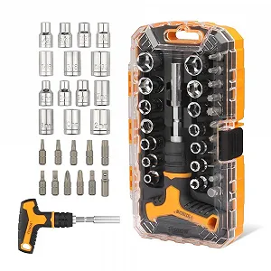 Набор отверток Hoteche 26 шт. T-Handle Отвертка и набор насадок - Фото 1