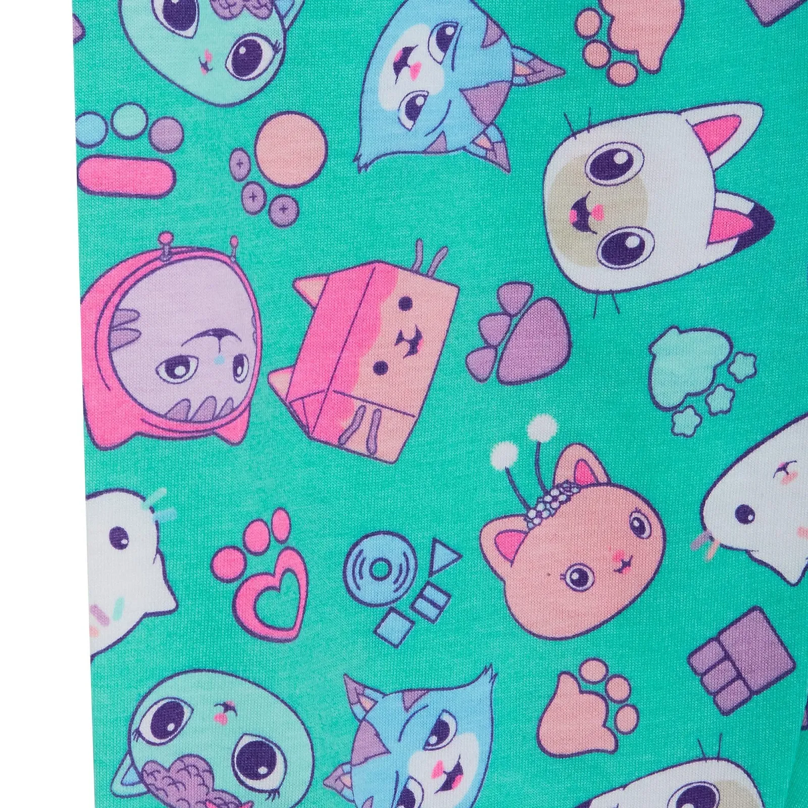 Піжама Gabby's Dollhouse для дівчаток, дитяча, повна довжина, фото №2 Піжама Gabby's Dollhouse для дівчаток, дитяча, повна довжина, фото №2