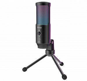 Студийный микрофон с подсветкой Fifine F 17 Gaming Microphone - Фото 1
