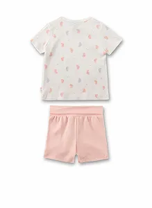 Пижама Sanetta для маленьких девочек, шорты synthetic.ua - Фото 1