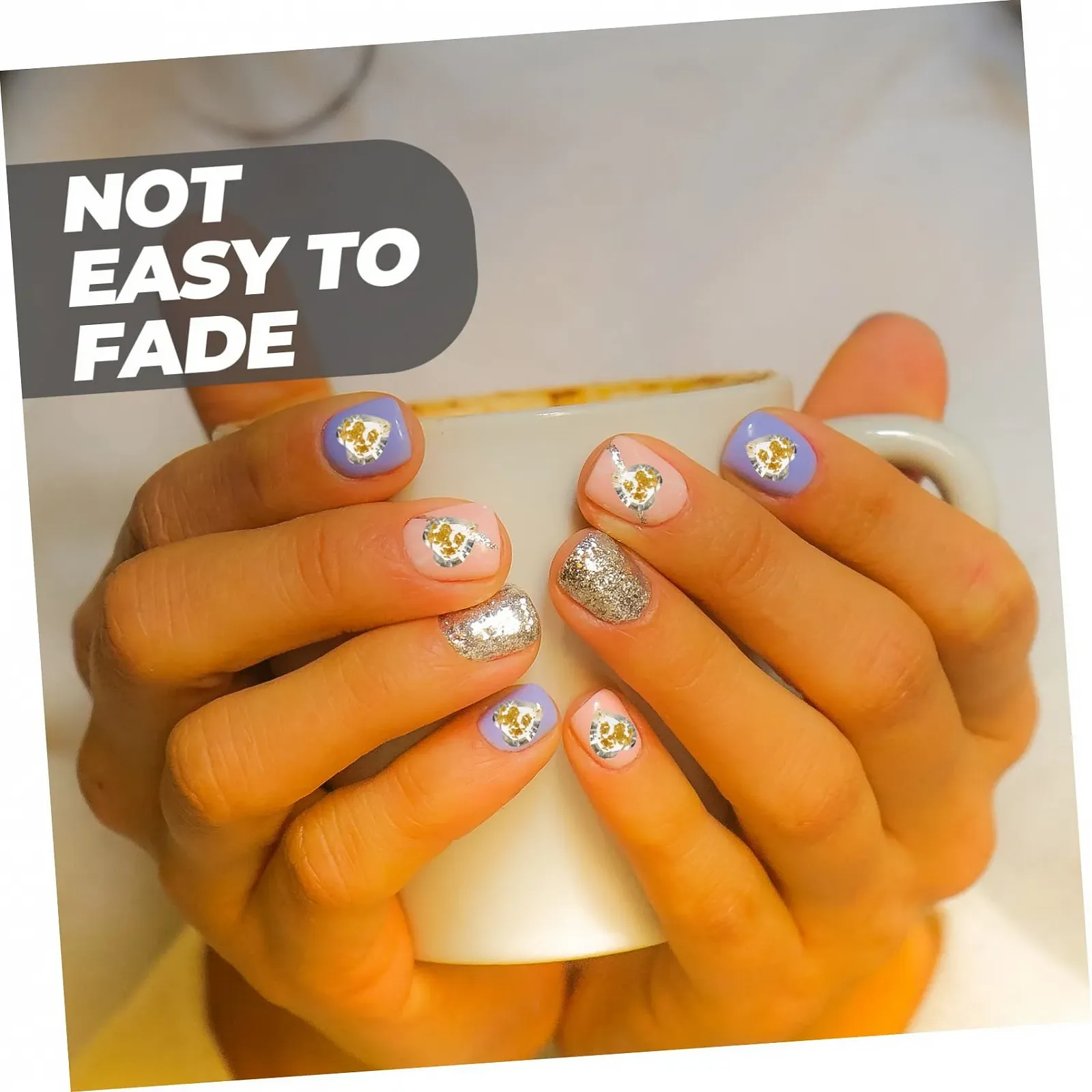 Набор для ногтей Healvian 200 шт. украшения для ногтей стекло 3d, фото №7