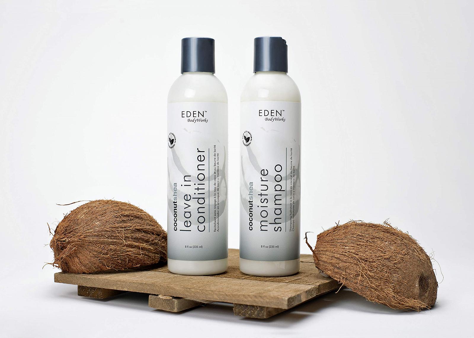 Кондиціонер EDEN BODYWORKS Coconut Shea Leave In 8 фл унцій, фото №4