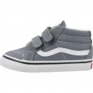 Кеды Vans SK8-MID Reissue V PRV21 Color Theory Stormy Weath Grau Детские Серый Кожа synthetic.ua - Фото 1