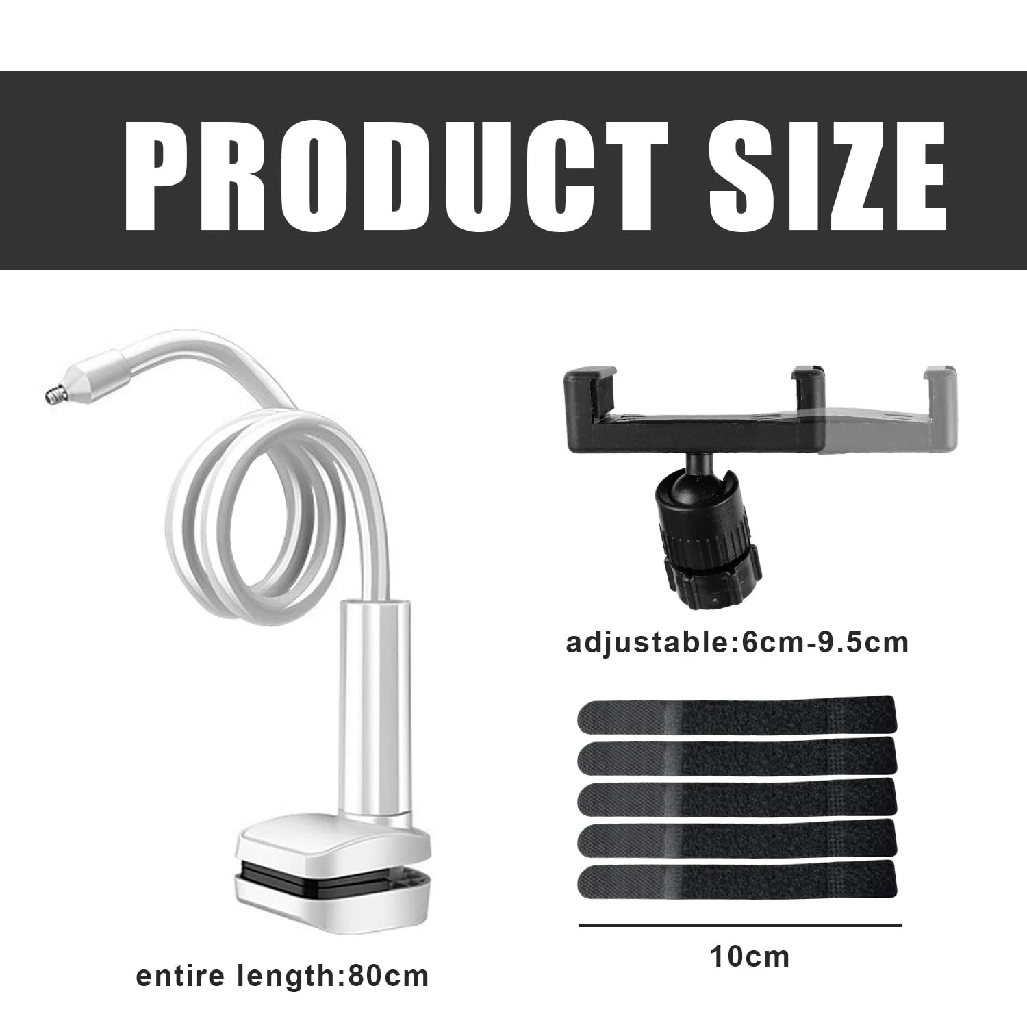 Тримач для відеоняні HB6550 / HB65 / HB6560 / HB66 Pro / HB66 / HB6339 / HB240 White, фото №2