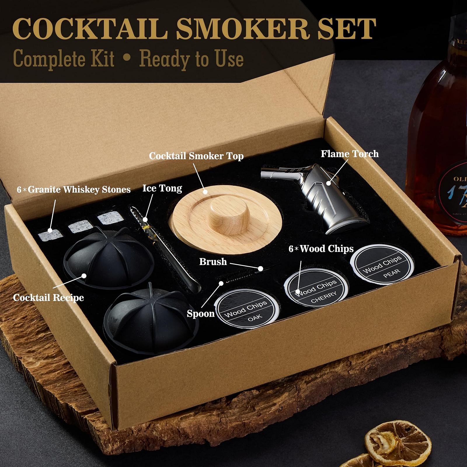 Набор для копчения коктейлей Jettory, фото №2 Набор для копчения коктейлей Jettory, фото №2