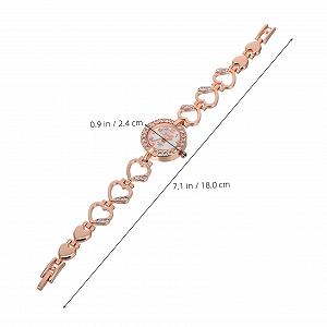 Женские цифровые часы Healvian с украшением из страз, кварцевый механизм, розовое золото, элегантный дизайн, идеально подходит для подруг, прочные цена на synthetic.ua - Фото 1 Женские цифровые часы Healvian с украшением из страз, кварцевый механизм, розовое золото, элегантный дизайн, идеально подходит для подруг, прочные synthetic.ua - Фото 1