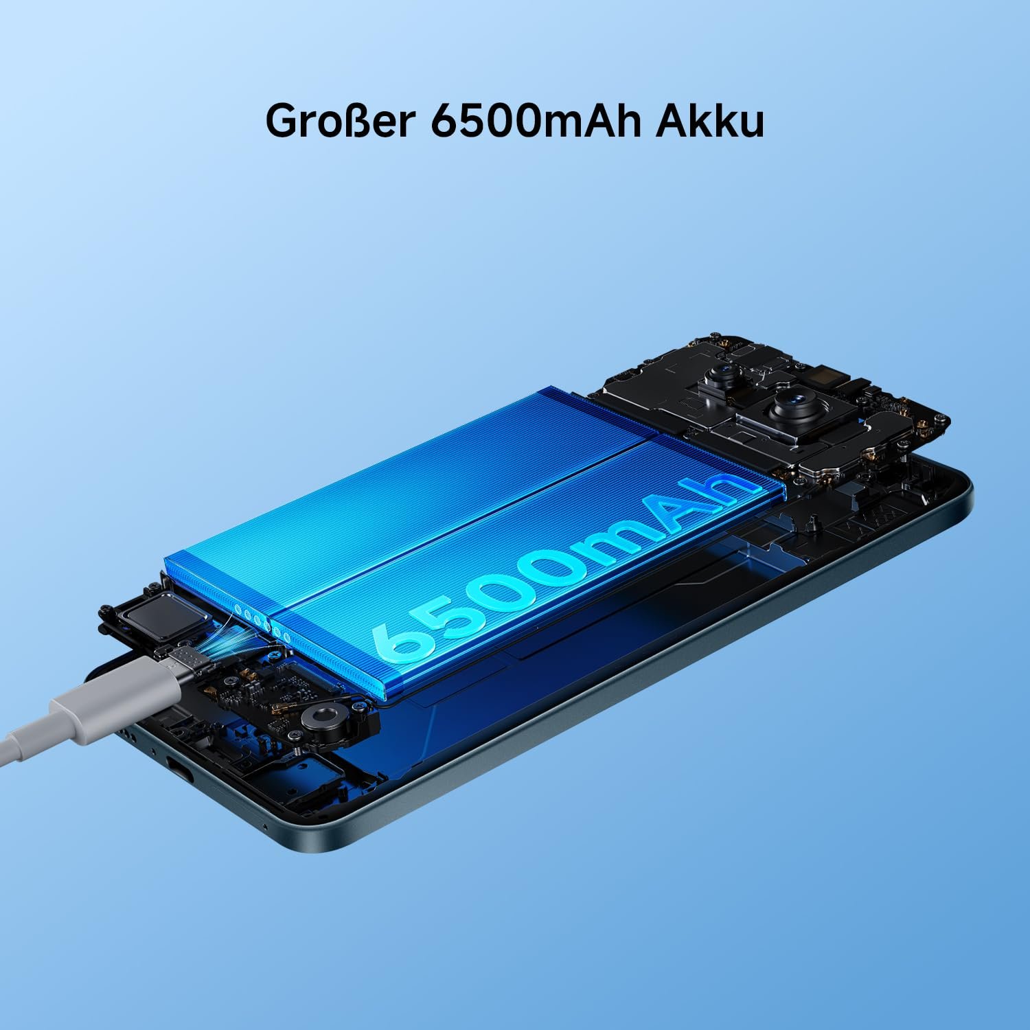 Смартфон XIAOMI Redmi Note 15 Pro 8/256 ГБ 6500 мАч 200 Мп IP65 6.77" FHD+ AMOLED Glacier Blue, фото №10