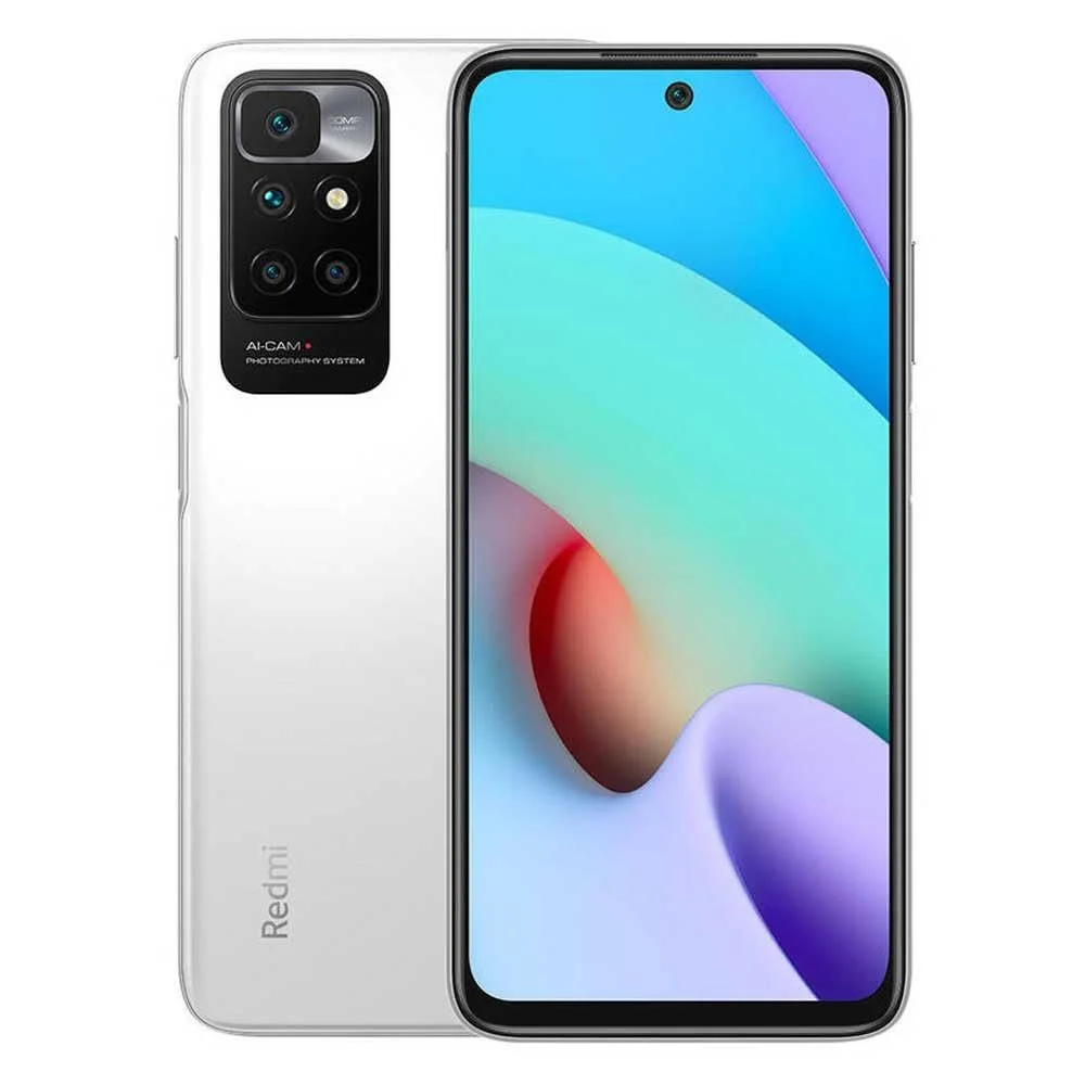 Смартфон Xiaomi Redmi 10 2022 4GB 128GB Dual SIM Pebble White, фото №2 Смартфон Xiaomi Redmi 10 2022 4GB 128GB Dual SIM Pebble White, фото №2