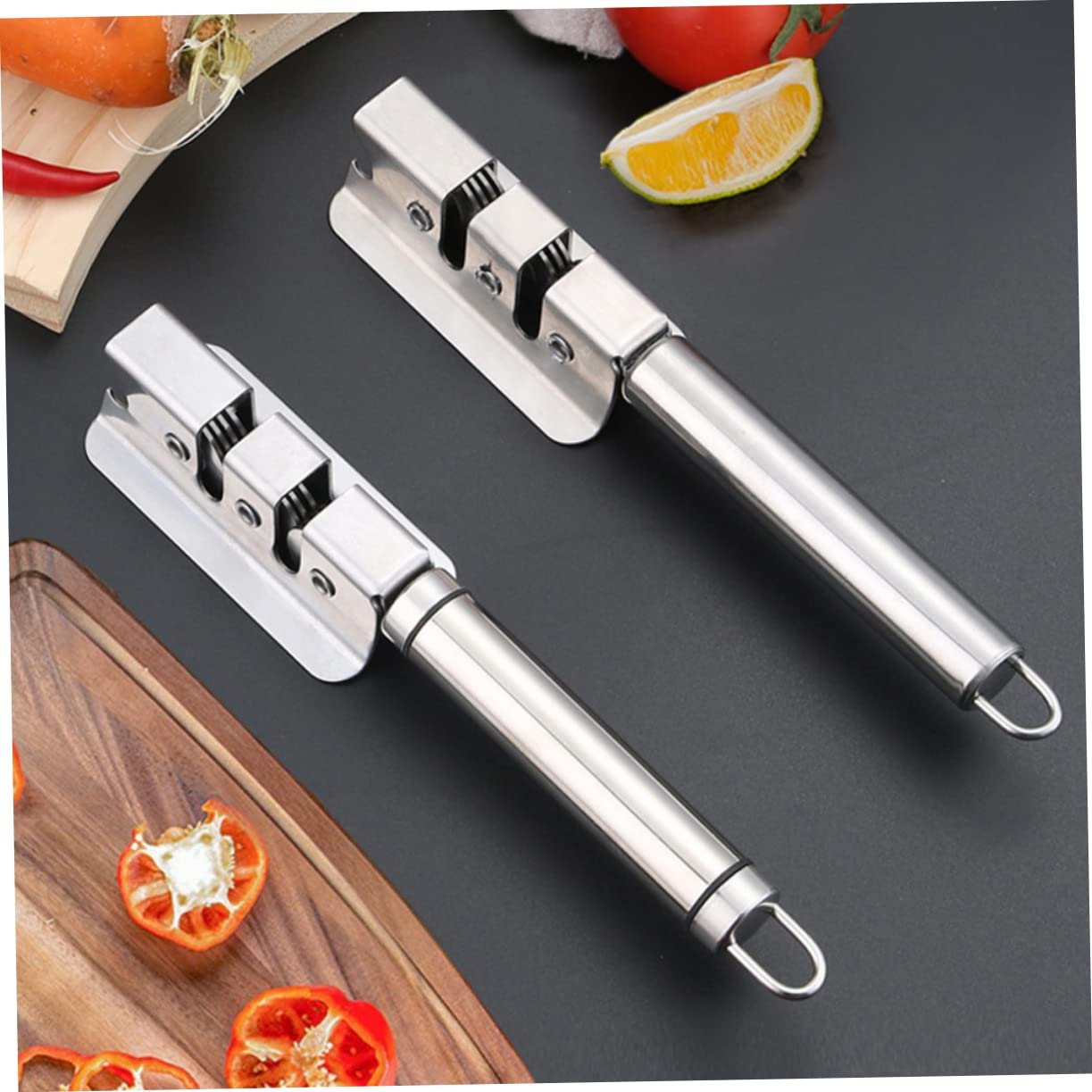 Стержень для заточки ножей компактный эргономичный с подвесом, фото №7