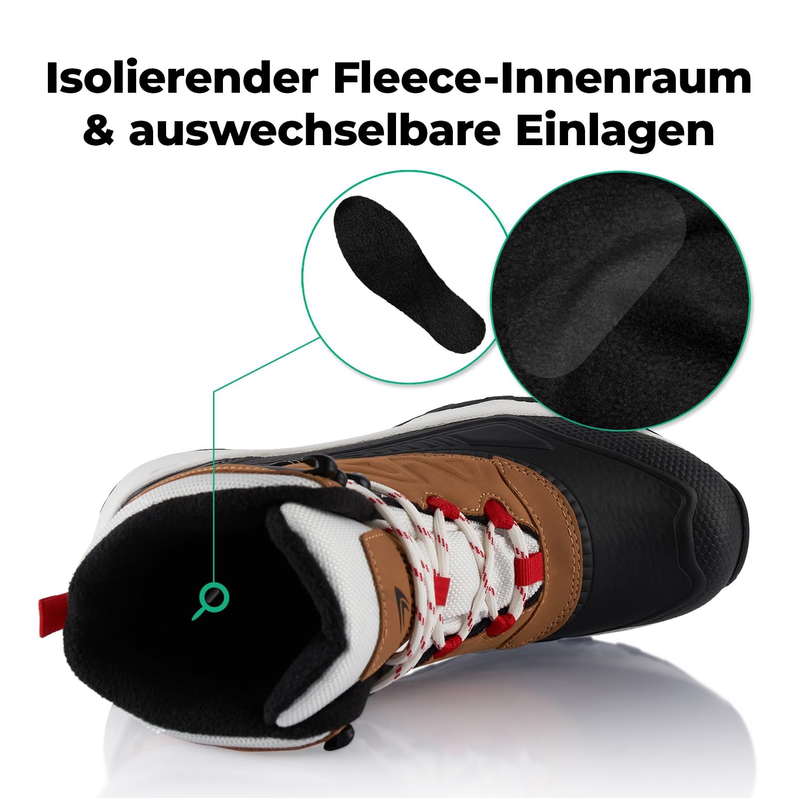 Ботинки Fusskleidung® Водонепроницаемые Зимние, фото №5