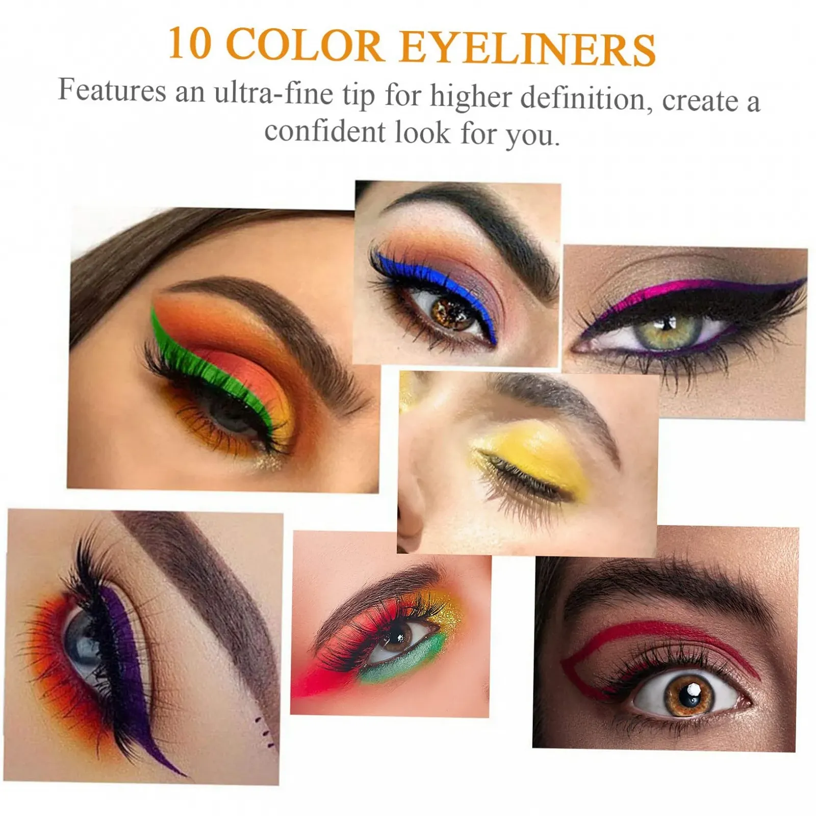 Подводка для глаз жидкая NOLITOY Цвета разные, фото №4 Подводка для глаз жидкая NOLITOY Цвета разные, фото №4