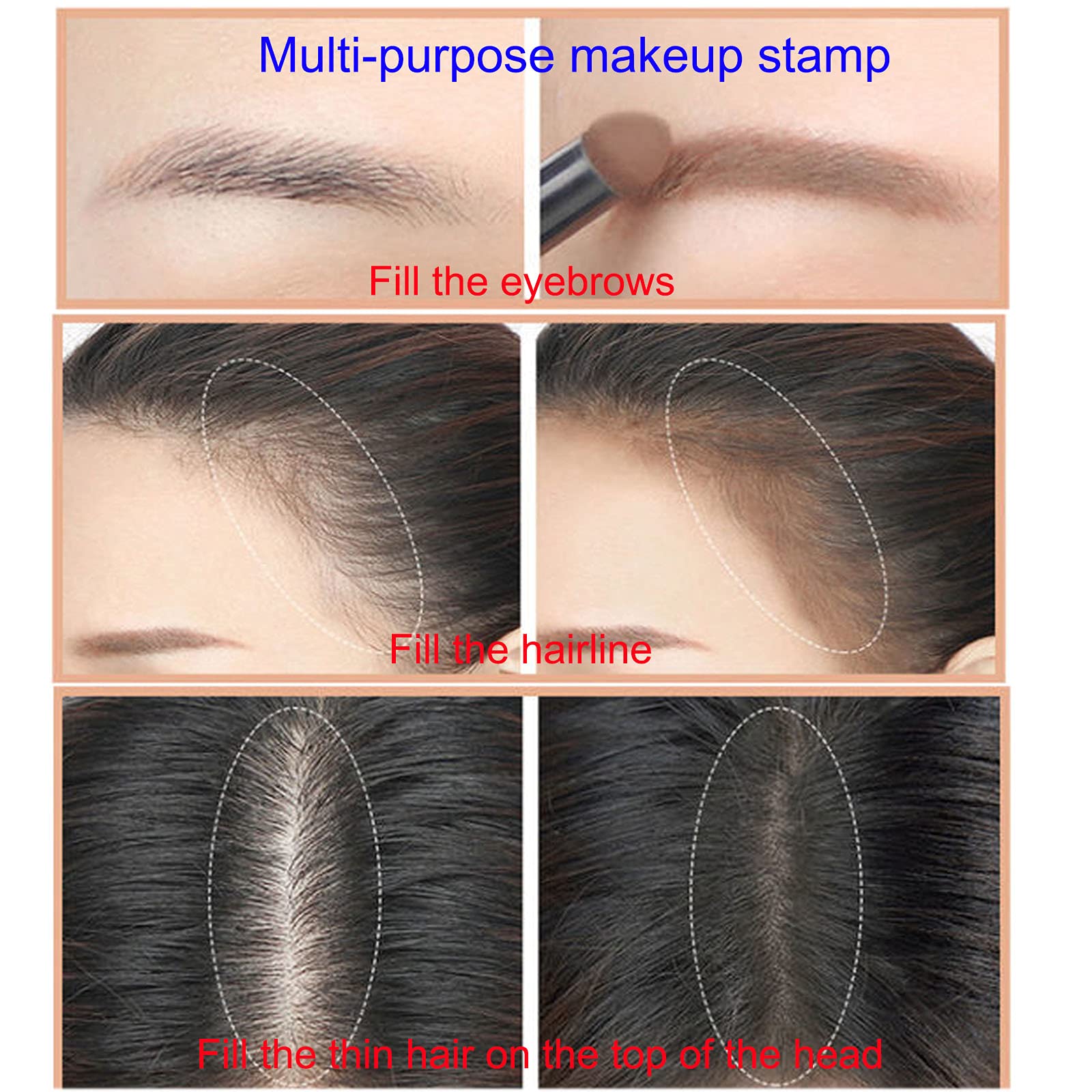 Трафарет для брів Професійний Водонепроникний Одноетапний Набір для Тиснення та Формування брів Чорний Коричневий, фото №2