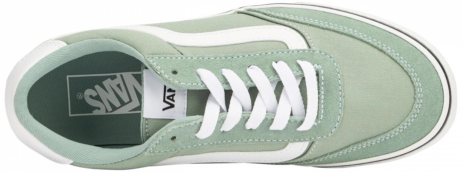 Кроссовки Vans Brooklyn Canvas, белый/белый, фото №3