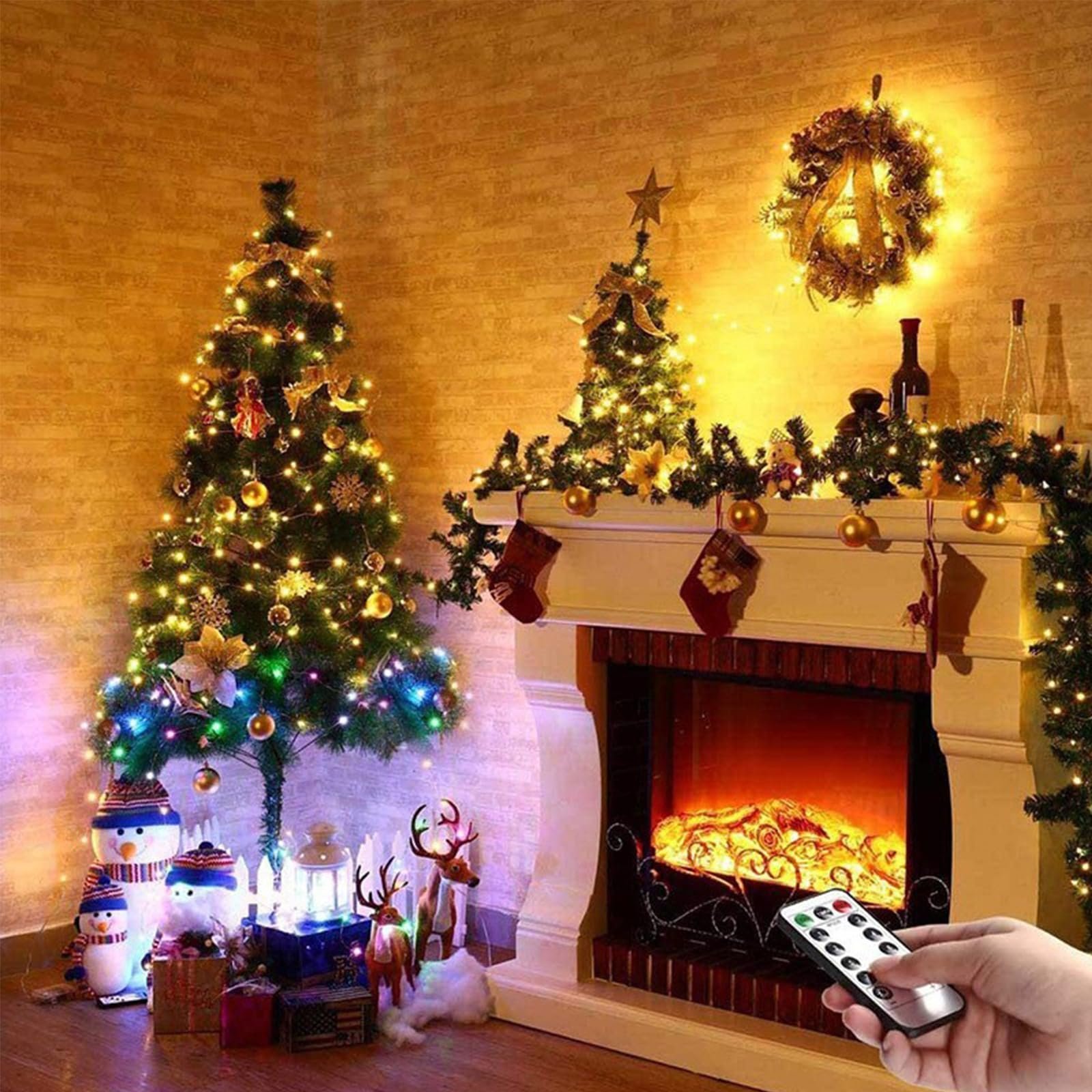 Гирлянда ENLACE LED Fairy Lights 10 м 100 LED теплый белый, фото №7