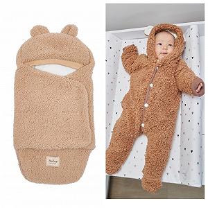 Комплект демісезоний для новонародженого Teddy бежевий - Фото 1
