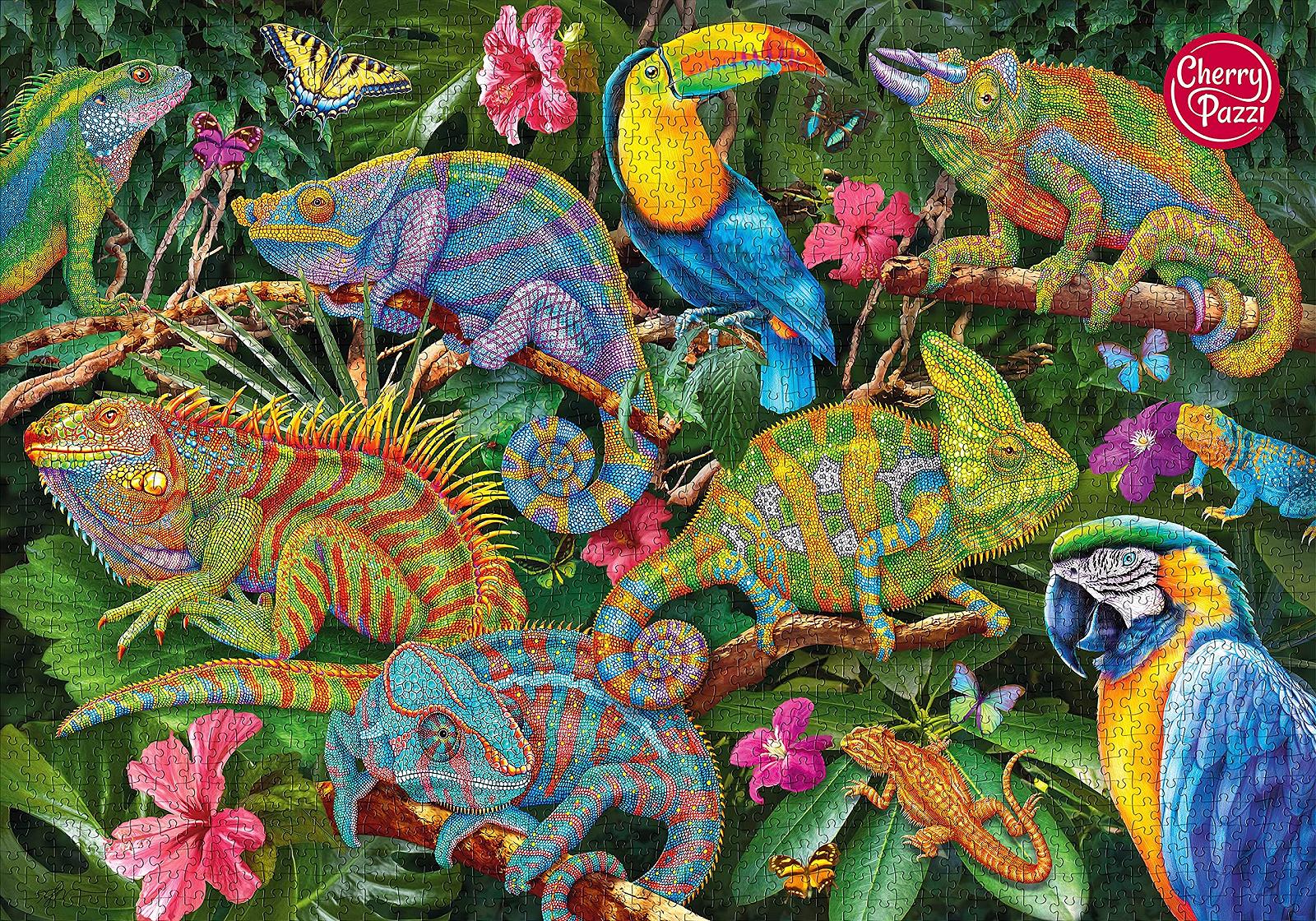 Пазл Caméléons étonnants 2000 елементів для дорослих та підлітків, фото №6