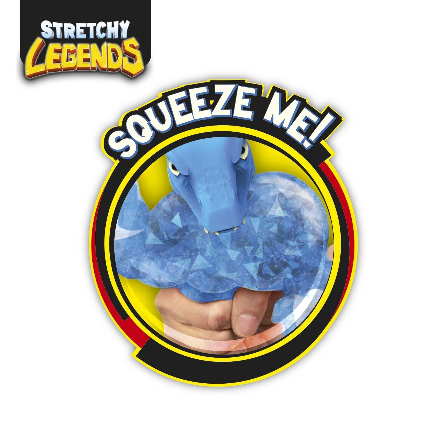 Фигурки Эластичные Silvercrest Stretchy Legends Детские Эластичные Коллекционные с Наполнителем из Слизи, фото №3