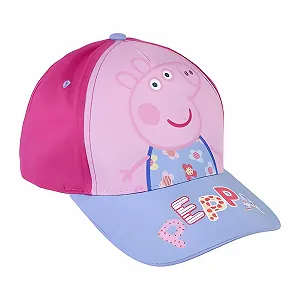 Бейсболка Peppa Wutz размер 51 регулируемая Розовая - Фото 1