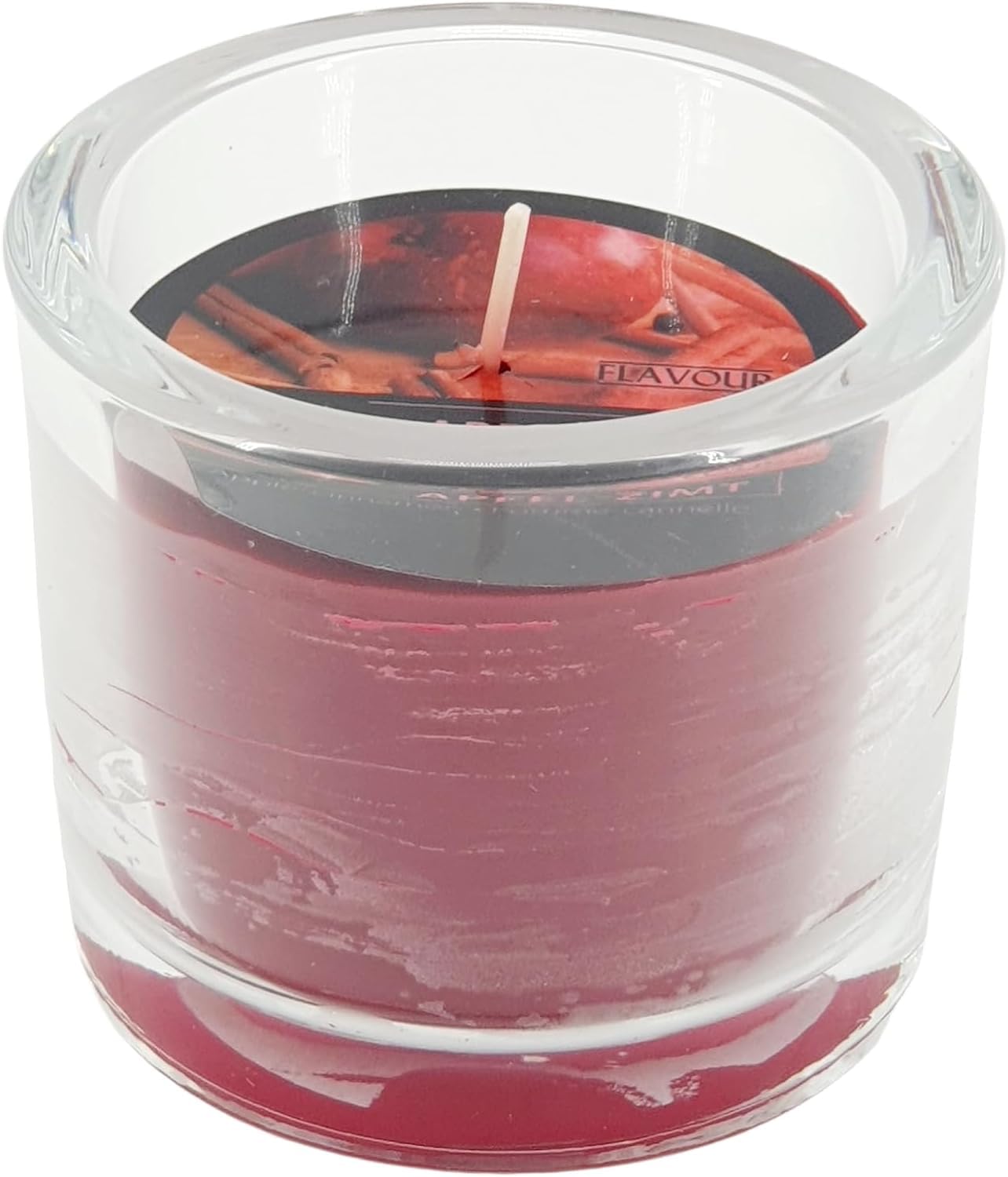 Набір 4 GALA Flavour Gala Candle Ароматичні свічки у склі Яблуко Кориця, фото №3