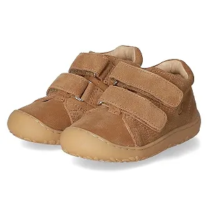 Ботинки для обучения ходьбе Bisgaard Unisex коричневого цвета - Фото 1