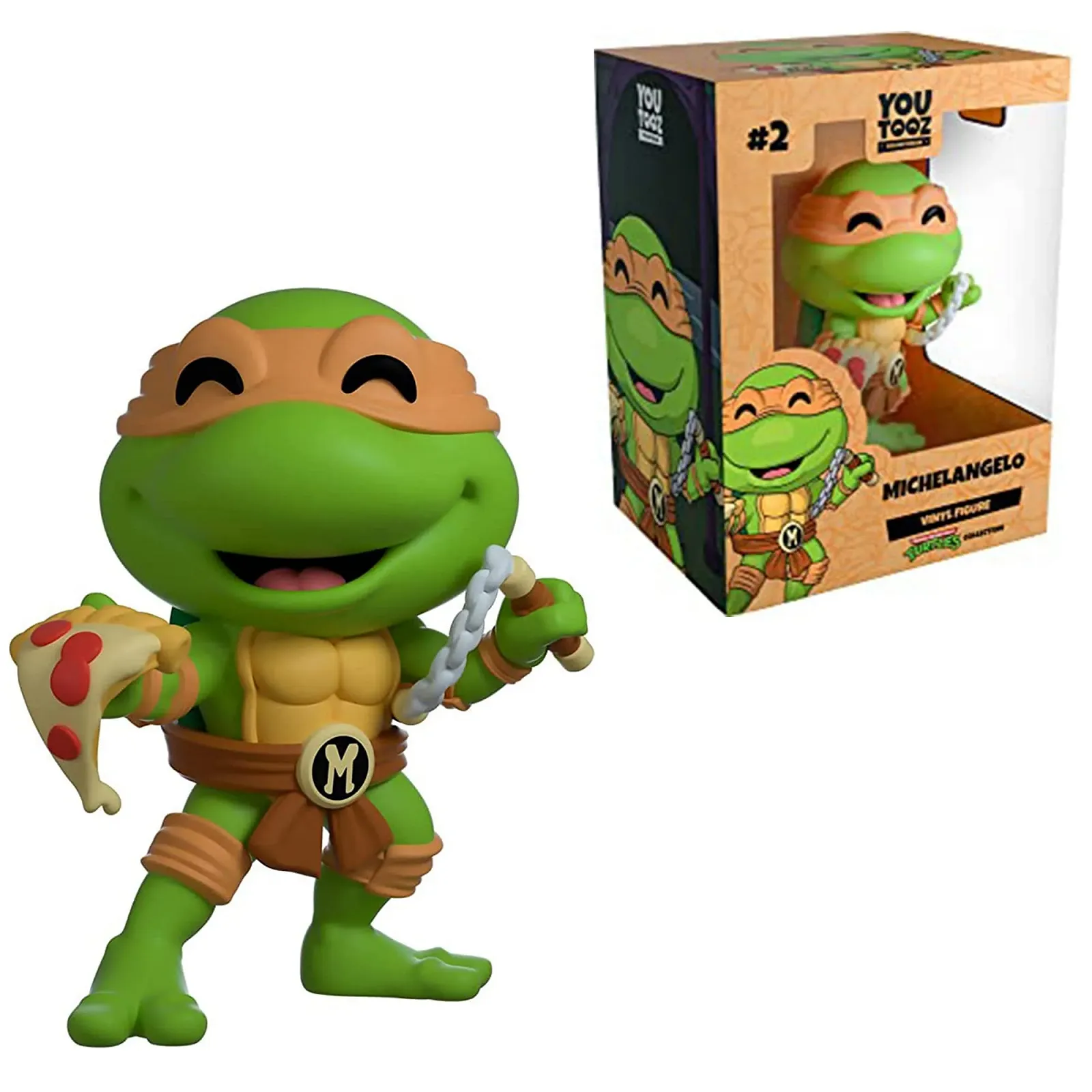 Фігурка Youtooz Teenage Mutant Ninja Turtles Michelangelo TMNT 4.2" Vinyl, фото №1
