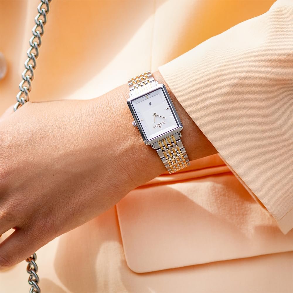 Женские кварцевые часы Dugena Sienna 4461076 Нержавеющая сталь Минеральное стекло Застежка на кнопке 3 Bar, фото №6 Женские кварцевые часы Dugena Sienna 4461076 Нержавеющая сталь Минеральное стекло Застежка на кнопке 3 Bar, фото №6