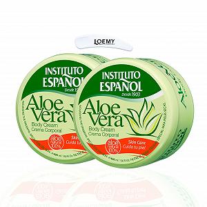 Крем Instituto Español Aloe Vera Зволожуючий для тіла, рук, ніг для сухої шкіри 800 мл - Фото 1