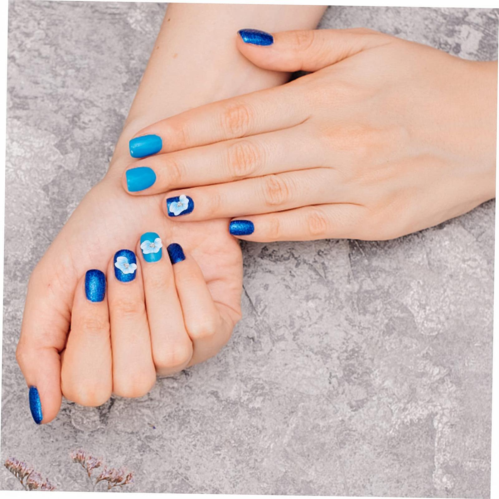 Прикраси для нігтів MERRYHAPY 10 шт, квіти та перли, саморобні, модні та аксесуарів, фото №4