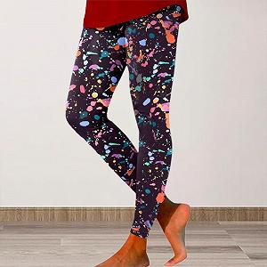 Леггинсы pxjsdwe 80s Женские Цветные Зимние Длинные Спортивные Леггинсы Running Trousers Opaque Stretch Yoga Trousers Цветные С Принтом С Высокой Талией Carnival Costume Tights Gym Party Fancy Dress Costumes synthetic.ua - Фото 1