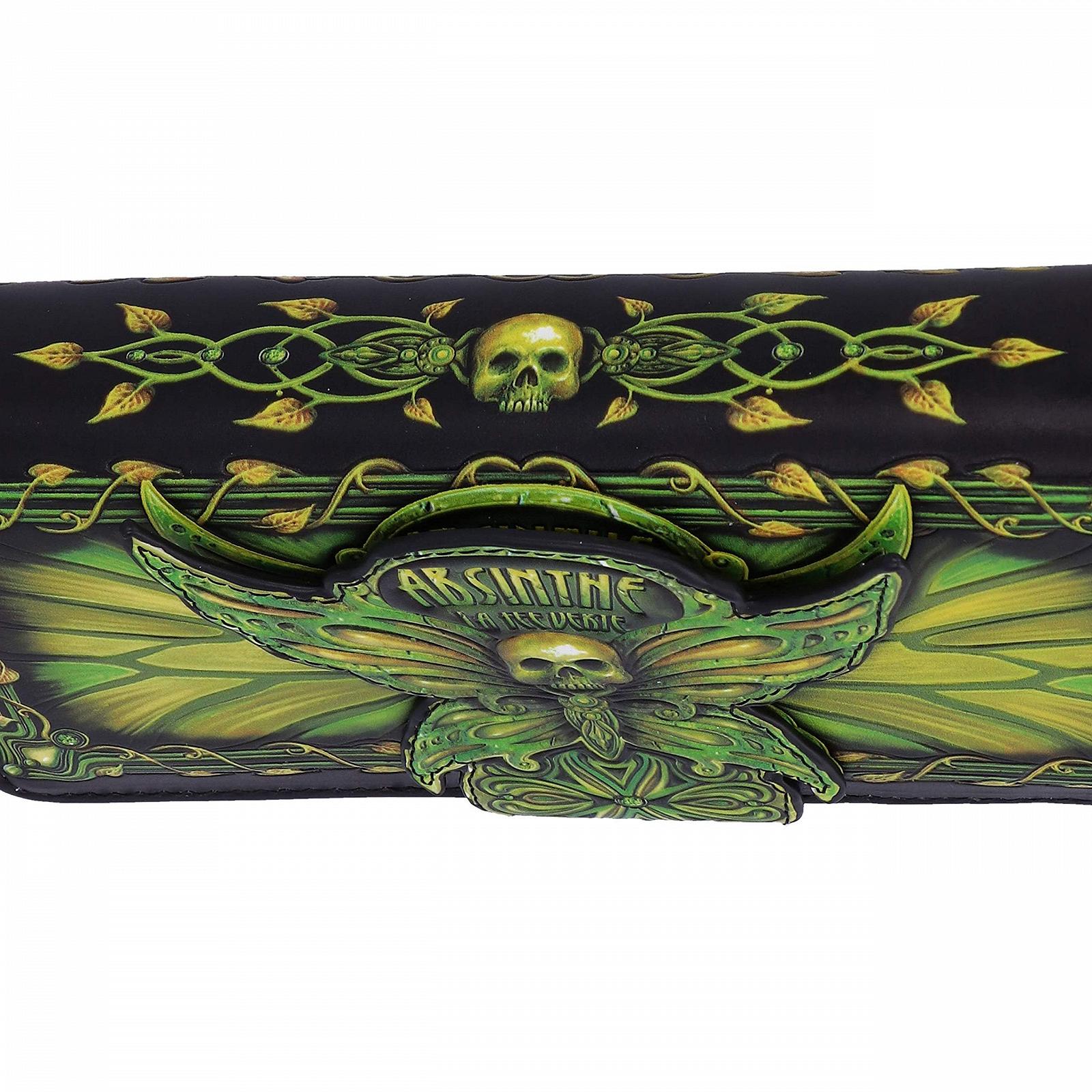 Кошелек Nemesis Now Absinthe La Fee Verte Рельефный 18.5 см Зеленый, фото №6
