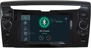 Автомагнітола 6.2" Full HD JFSound JF-032LY-X9-2 4/64GB 4G SIM 8 ядер Android 10 Black - Фото 1