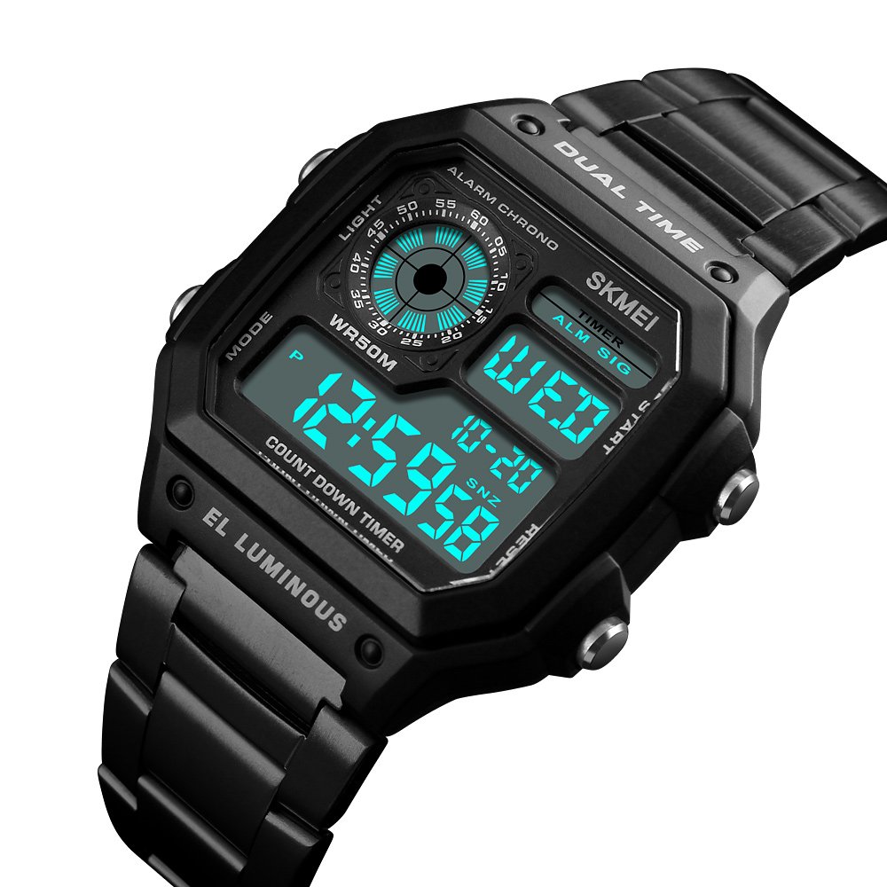 Годинник Skmei 1335BK Чорний, фото №3