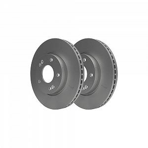 Гальмівний диск ATE 24.0126-0150.1 для HYUNDAI KIA передня вісь synthetic.ua - Фото 1